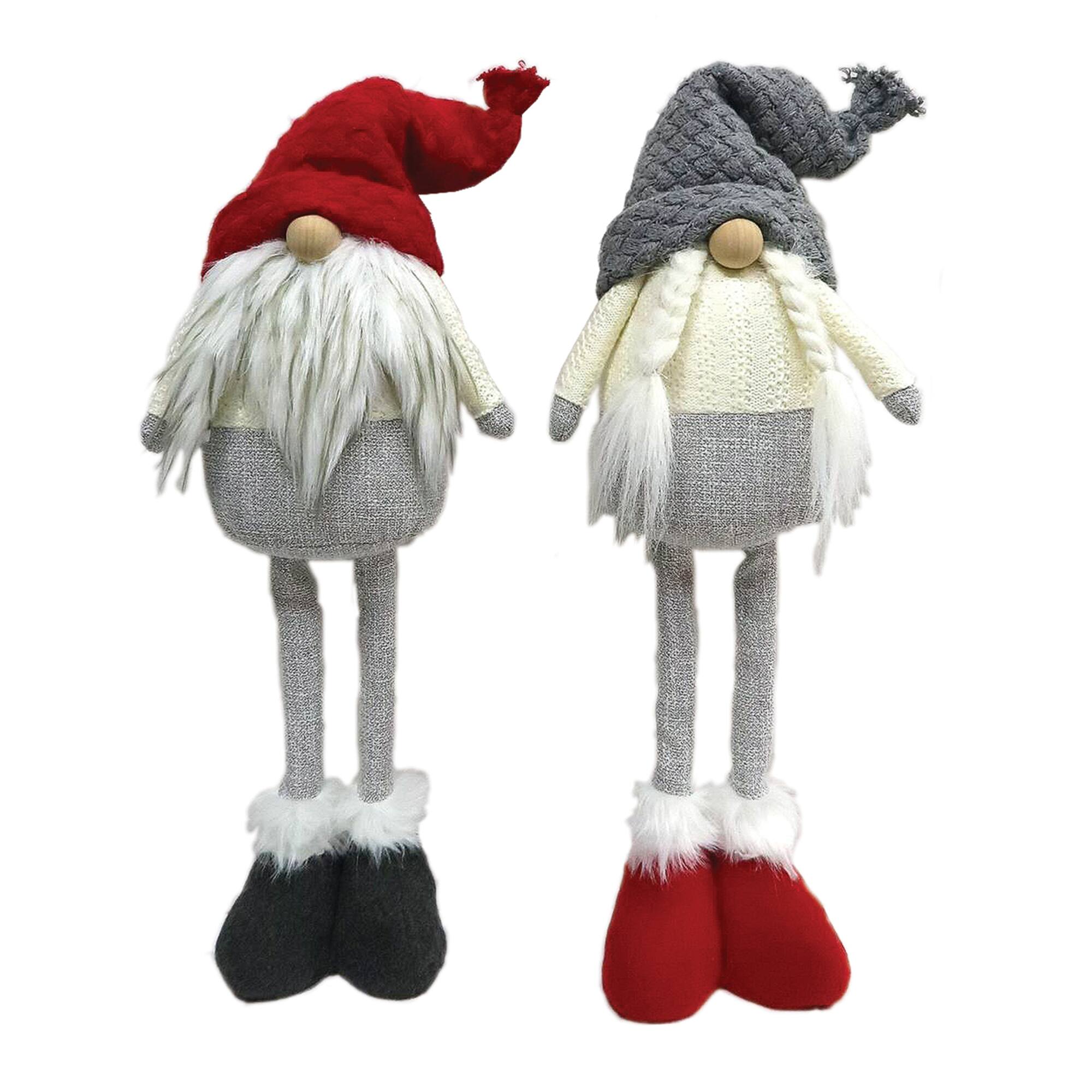 Santa's Workshop 20" Gnomes, Set Of 2
